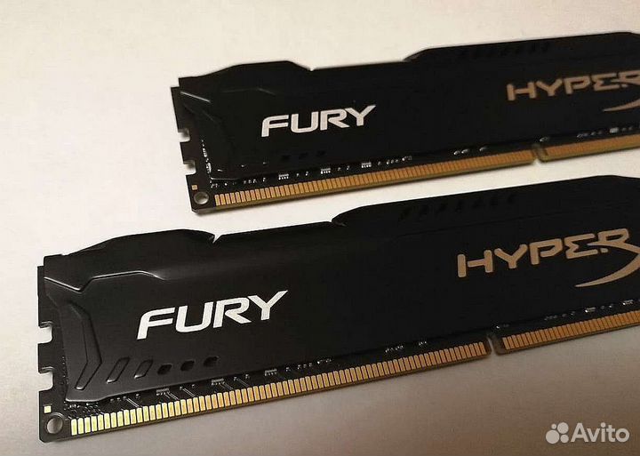 Оперативная память ddr3 kingston fury 2x4gb 8gb
