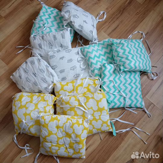 Бортики в детскую кроватку