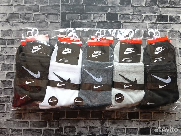 Носки Nike Puma Adidas Jordan