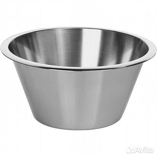 Миска; сталь нерж.; 2л