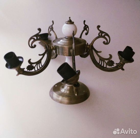 Люстра Tiniko бронза СССР Винтаж 2 штуки