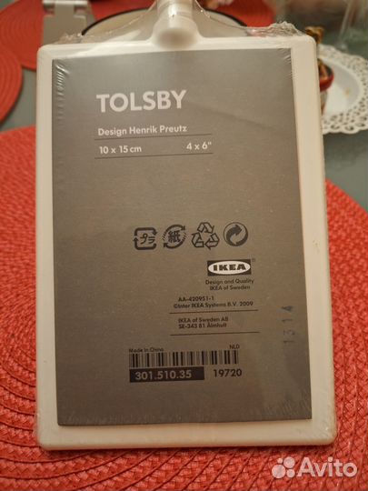 Рамка для фото Tolsby IKEA новая