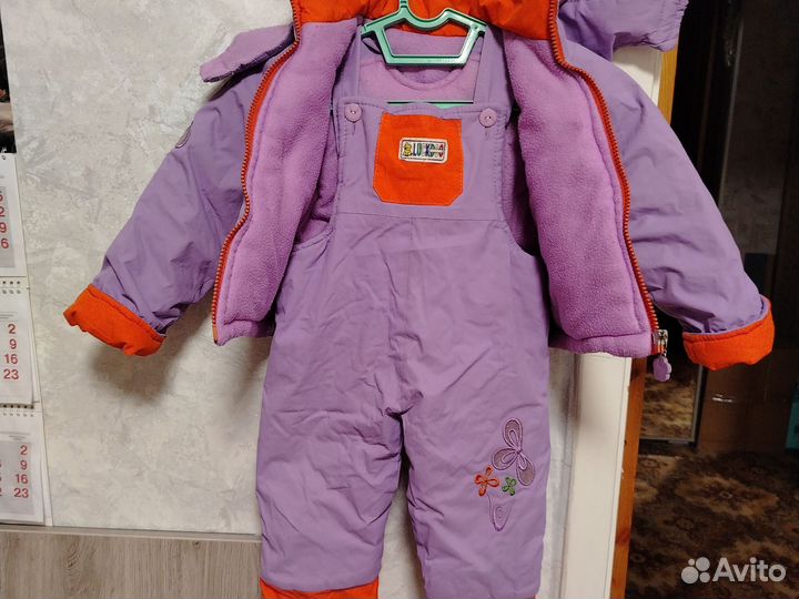 Зимний комбинезон 92-98 для девочки