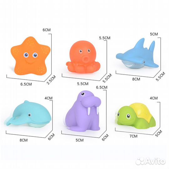 Набор игрушек для купания
