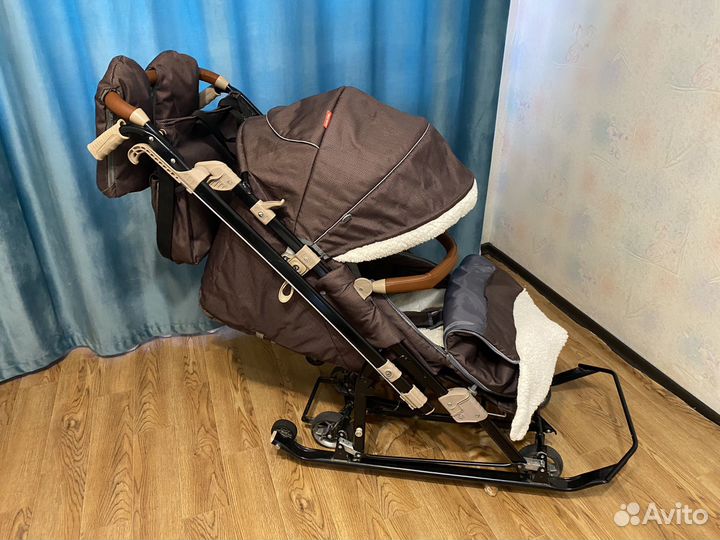 Санки коляска ника 7 8