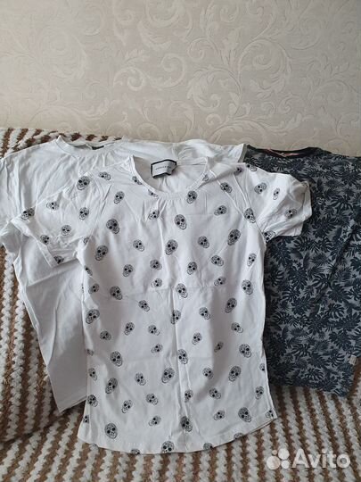 Вещи пакетом (мужские 46-48р) 11шт. есть брендовые