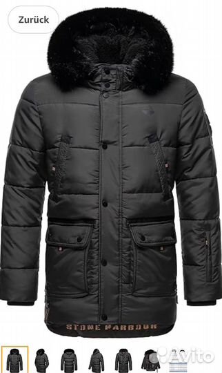 Зимняя куртка stone harbour Германия- S-3XL