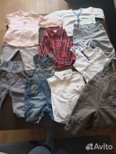 Комбинезоны, рубашки, брюки, джинсы для мальчиков
