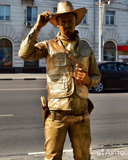 Живая статуя, артист оригинального жанра
