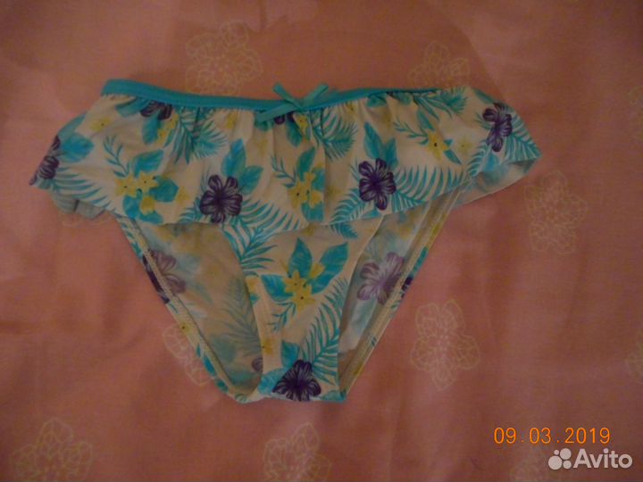 Плавки и купальник Р.36 (на 134), р.116 (6 лет)