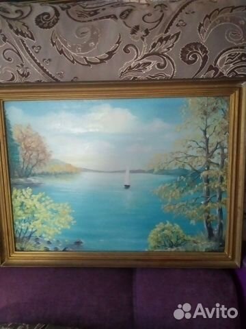 Картина маслом пейзаж