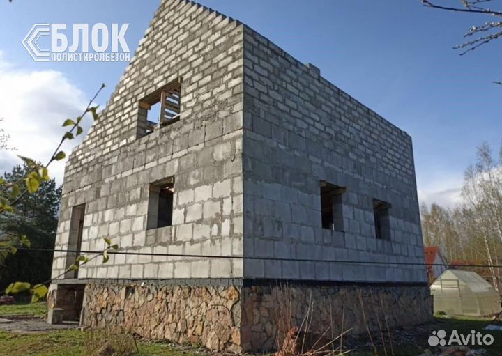 Полистиролбетон (Замена Пенобетона, Газобетона)