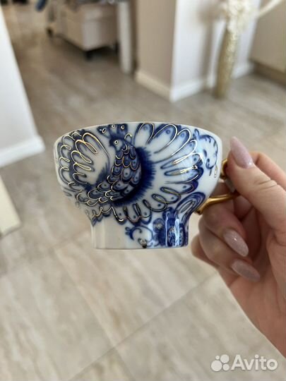 Коллекционный чайный сервиз «Поющий Сад» лфз