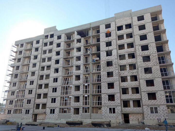 2-к. квартира, 62,1 м², 2/9 эт.