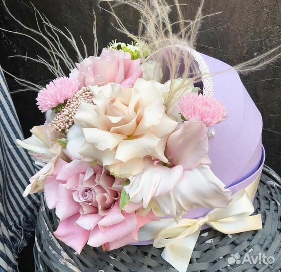 Цветы в колясочке на выписку малыша