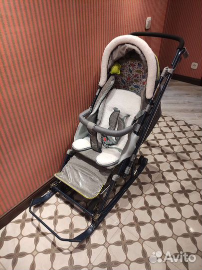 Санки коляска ника 7