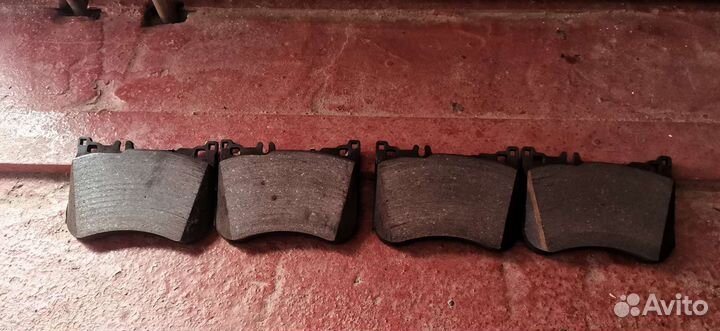 Колодки тормозные мерседес 222