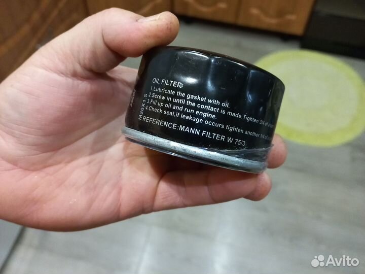 Фильтр масляный renault logan