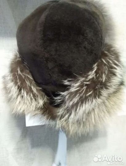 Шапка ушанка мужская меховая