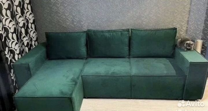 Угловой диван лофт #026