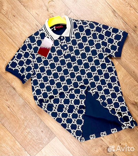 Футболка polo gucci