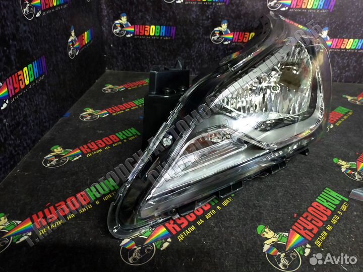 Фара левая Hyundai Solaris 2014-2017 электро корре