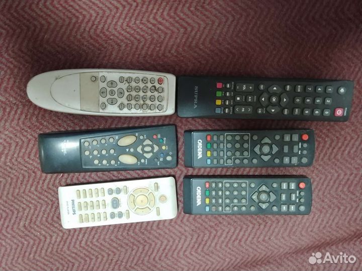 Пульт ду cadena, philips, supra. и т. д