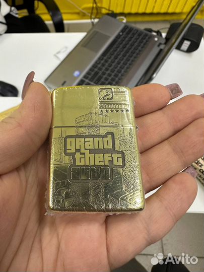 Зажигалка бензиновая zippo gta