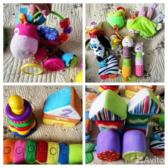 Пакет игрушек с 0 до 1.6 лет