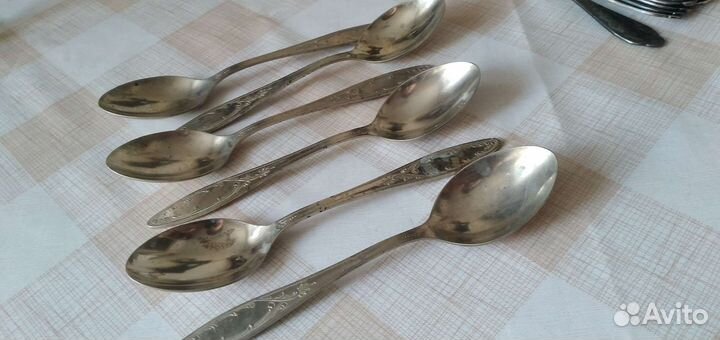 Столовые приборы мельхиор СССР