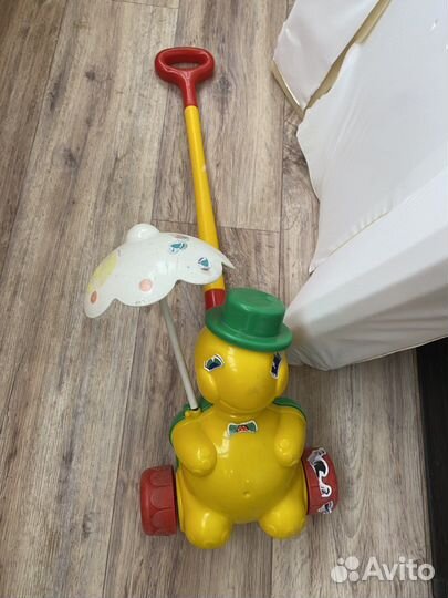 Пеленальная доска+игрушка каталка