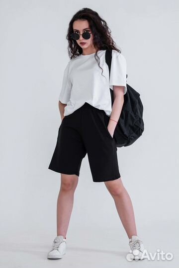 Новые шорты бермуды женские р46, 50