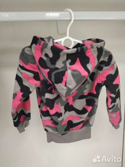 Толстовка флисовая 86 см