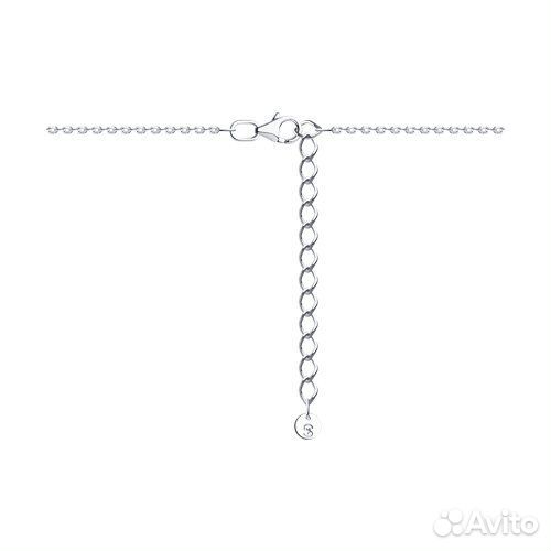 Колье sokolov из серебра, 94071202, р.35\40