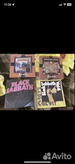 Пластинки Black Sabbath