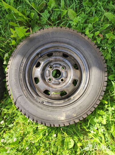 Штампованные диски r13 с зимней резиной