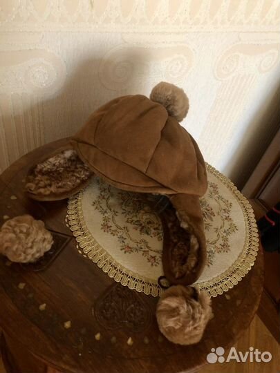 Зимняя шапка на 5-7 лет