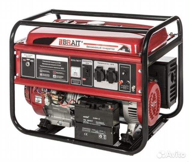 Генератор бензиновый Brait BR-6500CU (Е)