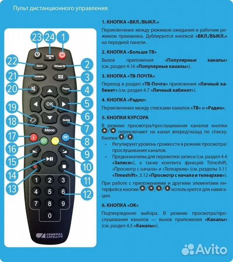 Пульт для триколор