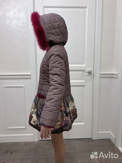 Зимняя куртка/польто для девочки