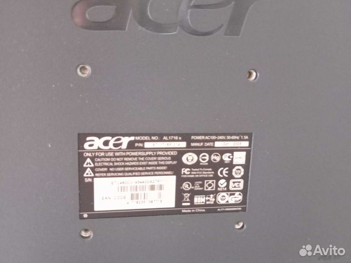 Монитор для компьютера acer