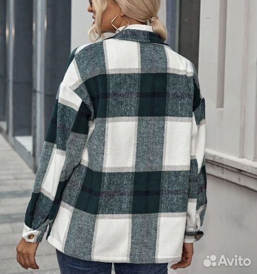 Рубашка женская oversize