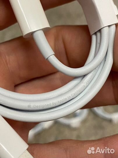 Кабель для зарядки apple lightning USB-C 1 m