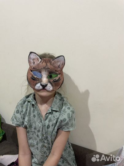 Маска для квадробики-therian mask