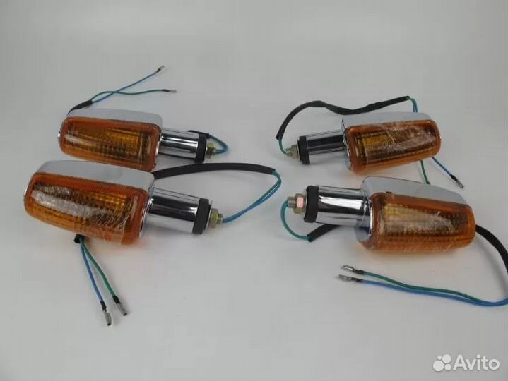 Поворотник Мопед Пилот Минск (Орион Мини) Хром жел