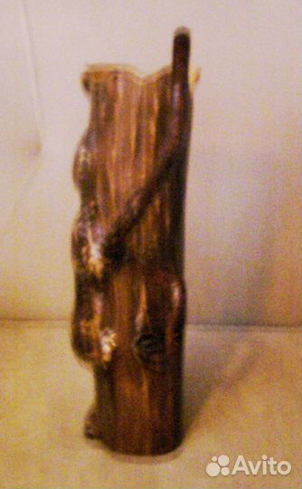 Ваза из карельской березы