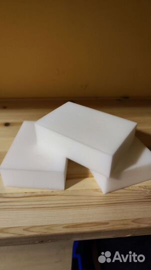 Меламиновая губка 10х7х3 см