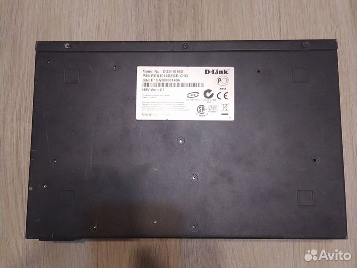 D-Link модель DGS-1016D