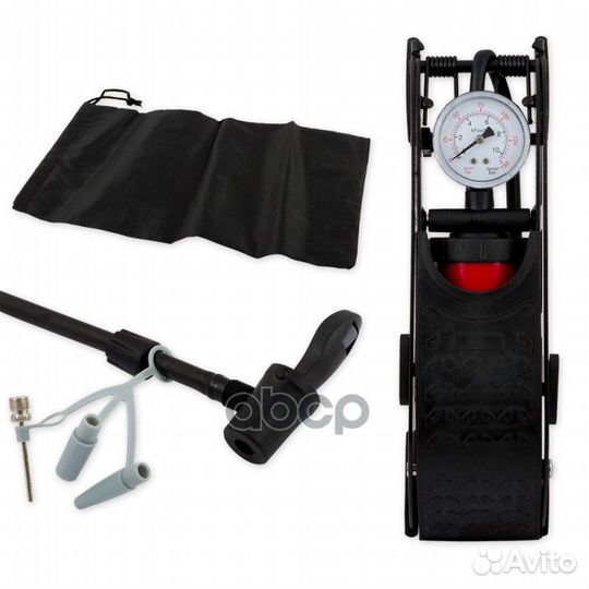 Насос ножной /с манометром/ одинарный A0301001