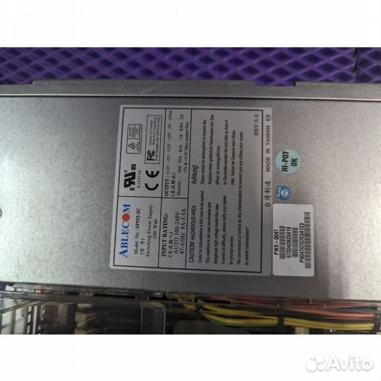 Сервер SuperMicro 6025b-8/t, non CPU, non DDR, non